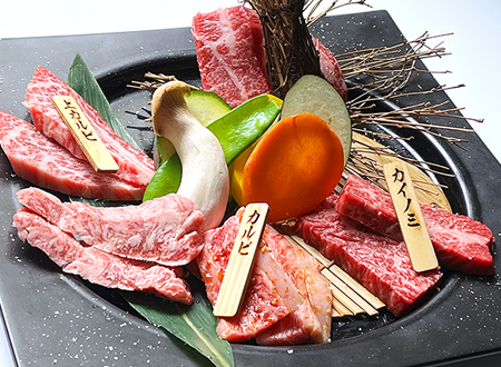 上等盛焼肉ランチ